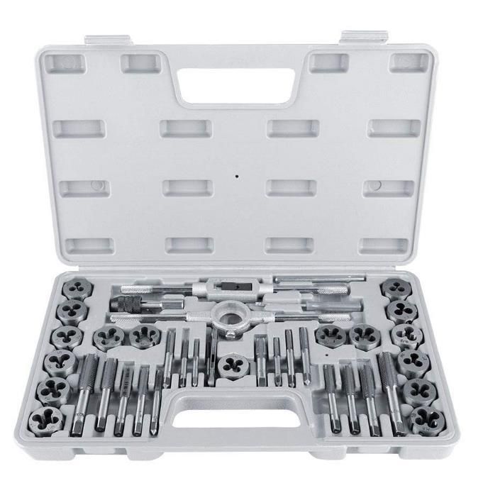 40PCS Tap and Die Set Combination SAE/Metric
