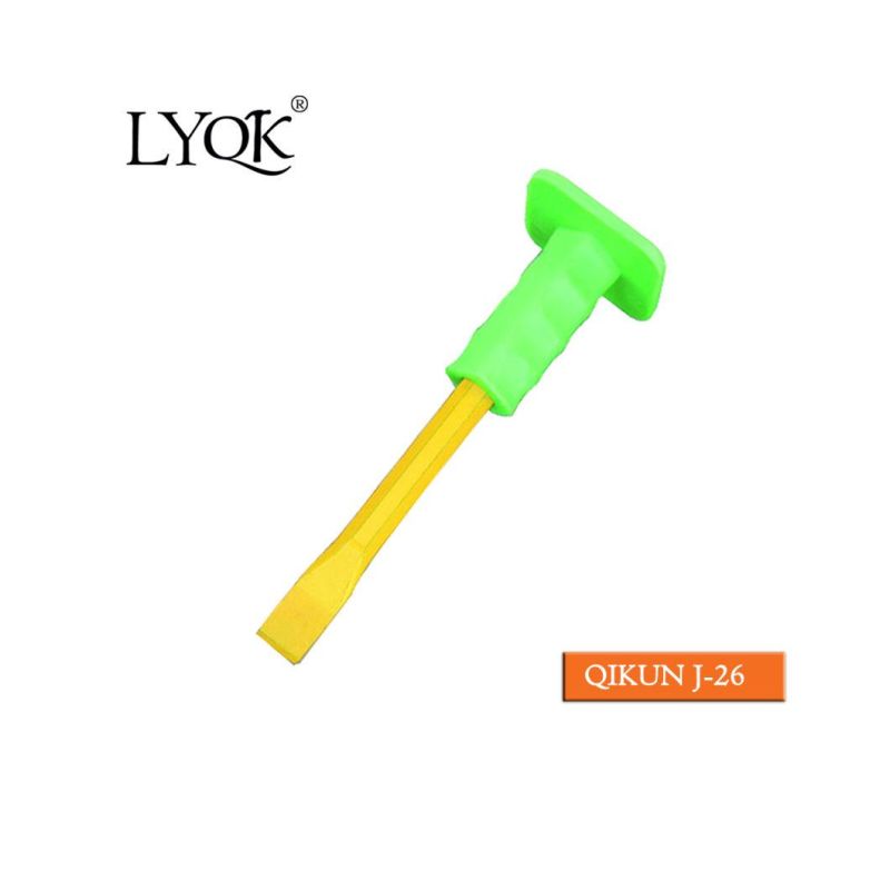 J-19 Plastic Grip Flat Type Cold Chisel