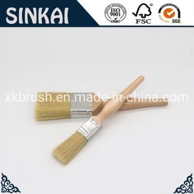 China Factory for Paint Brush with Bristle Mixture and Wooden Handle