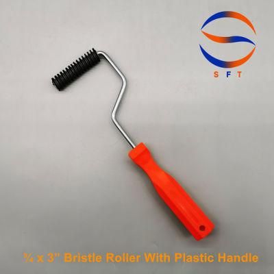 &frac34; X 3&rdquor; Bristle Brush Rollers with Plastic Handle for Fiberglass Laminating