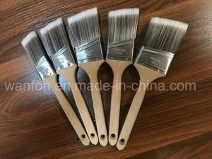 Tapered Solid Filaments Long Handle Angle Paint Brush
