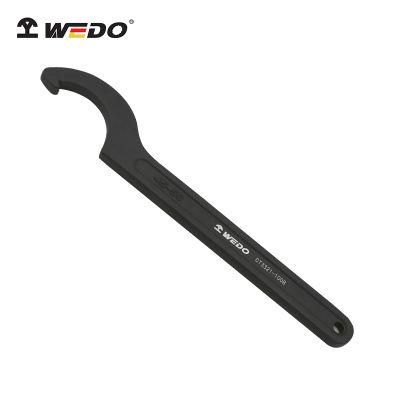 WEDO Hook Wrench Spanner Strong Torque Labor Saving High Strength Wear Resistance Black-Spray on Surface 40cr