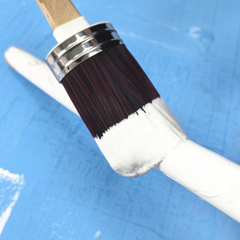 Australian Style Paint Brush 63mm Wooden Handle Synthetic Paint Brushes