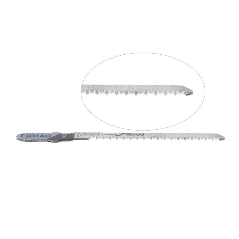 Curve Cutting Tool Kits 100mm T-Shank Jigsaw Blades for Plastic Wood