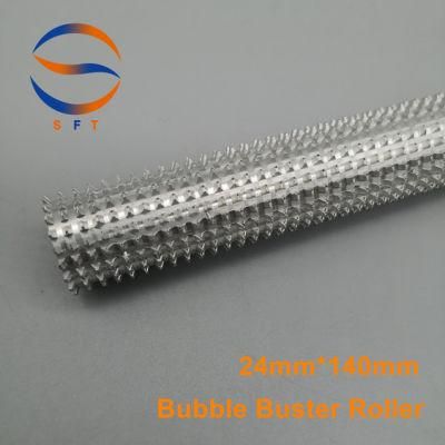 24mm Diameter Aluminium Bubble Buster Rollers Paint Rollers for FRP