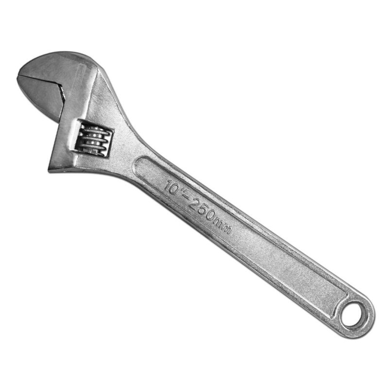 Superior Spanners 8" Drop Forged Steel Chrome Plated Adjustable Wrench