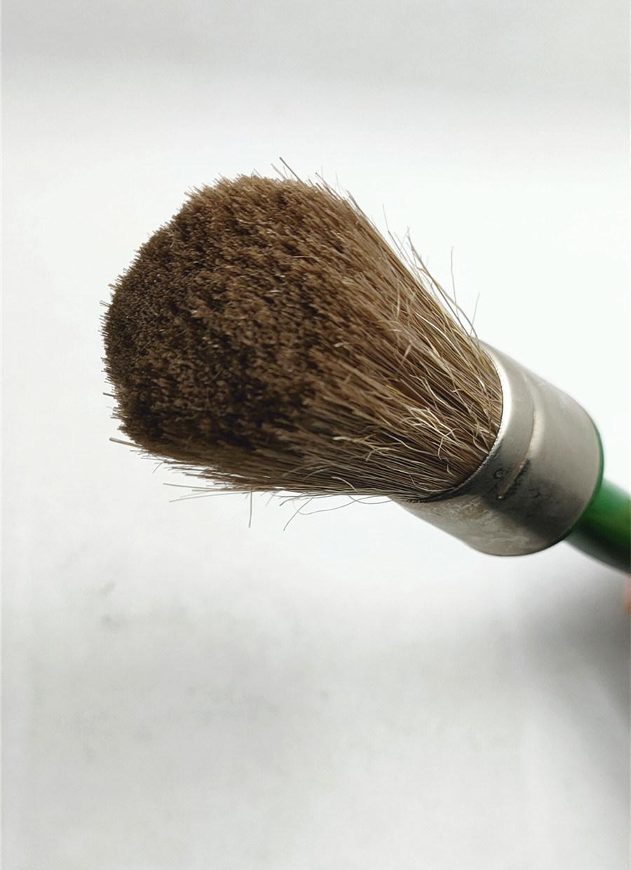 Professional Price Discount Round Plastic Handle Paint Brush