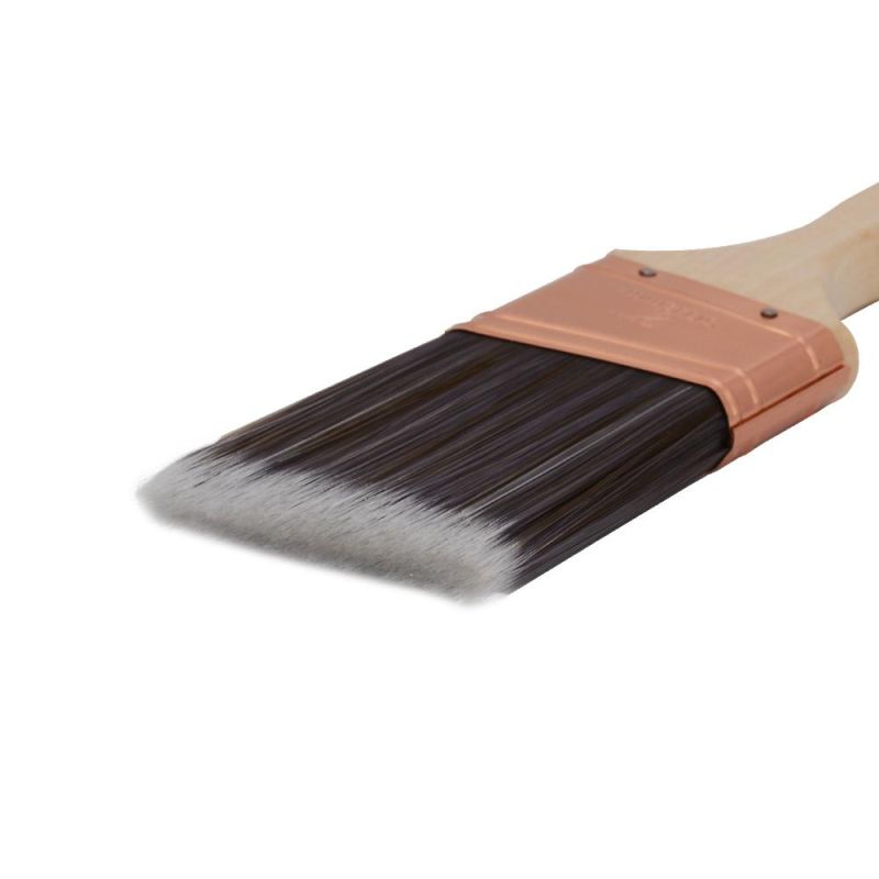 1" Pure Bristles Paint Brush Wooden Handle