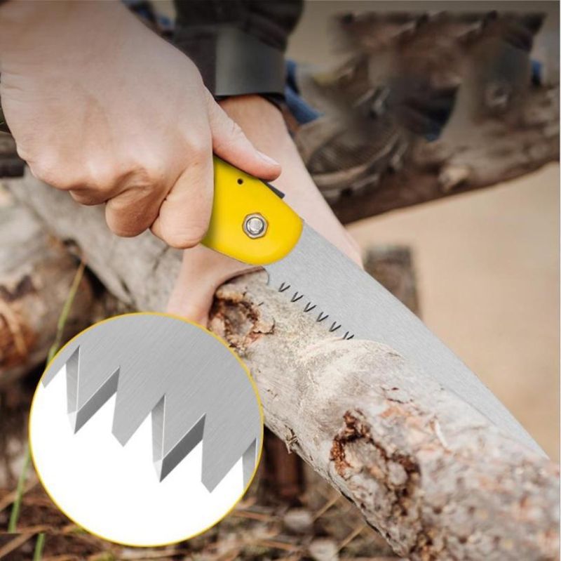 Factory Camping Folding Saw Garden Folding Saw Woodworking Cutting Tool Hand Collapsible Saw