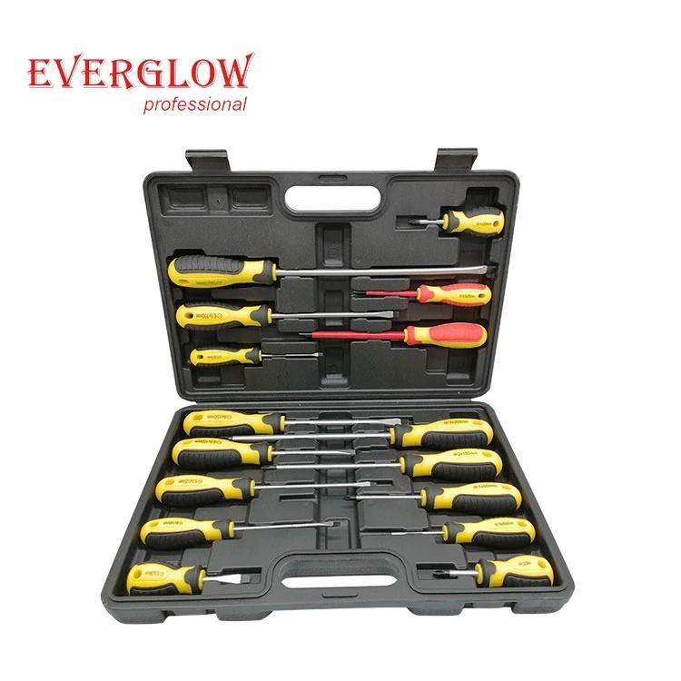 15 PCS CRV Material Screwdriver Set Heavy Duty Screwdriver for Home Use