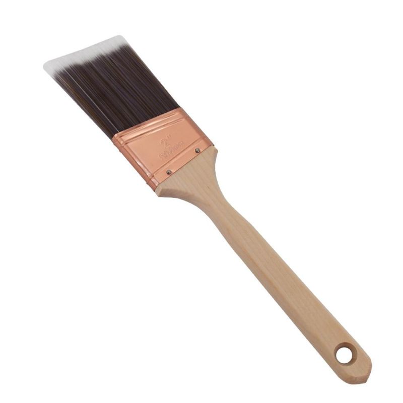 1" Pure Bristles Paint Brush Wooden Handle