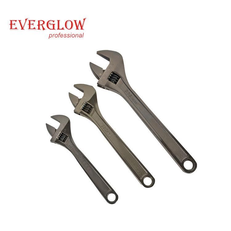 Chrome Vanadium Carbon Steel Household Hand Repair Tool Universal Adjustable Torque Spanner Wrench Monkey Wrench