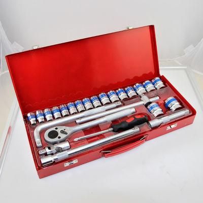 Hot Sale in Tailand 25PCS Dr. Socket Set Vehicle Repair