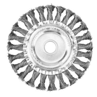 High Perfomance Twist Knotted Stainless Steel Wire Wheel Brush
