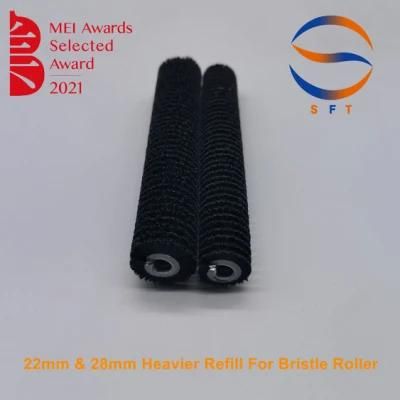 6 Inch Heavier Refill for Bristle Brush Rollers GRP Tools