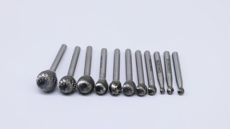 Premium Tungsten Tools Set Carbide Rotary Burrs for Grinding Metal