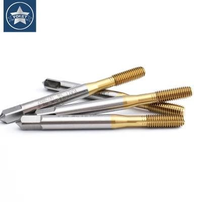 St Unc1/4-20 Hsse-M42 JIS with Tin Insert Forming Taps St Unc Unf 4-40 6-32 8-32 10-32 Machine Screw Thread Tap