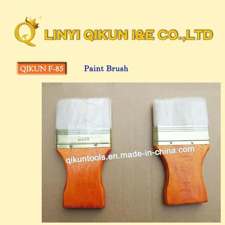 F-83 Hardware Decorate Paint Hand Tools Wooden Handle Bristle Roller Paint Brush