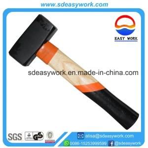 German Type Stoning Hammer with Wooden Handle Two Color