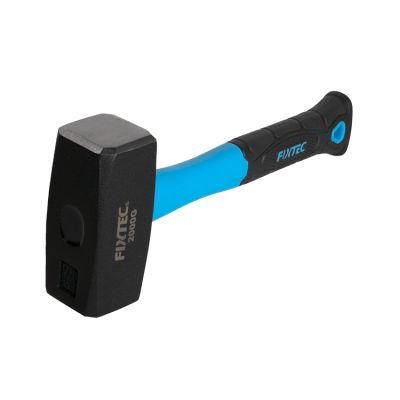 Fixtec Carbon Steel 1000g/2000g Stoning Hammer with Fiber Handle