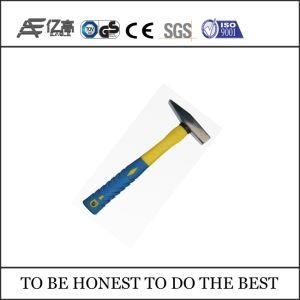 Machinist Hammer with Blue Yellow Plastic Handle