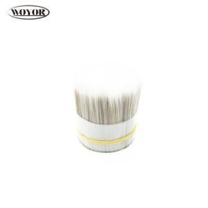 White and Brown Two-Color Sharpened Pet Filament