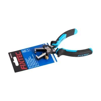 Fixtec 6&quot; CRV High Quality Hand Tools Wire Stripping Portable Pliers Cutting Tool