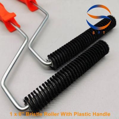 1&prime;&prime; X 6&prime;&prime; Bristle Rollers with Plastic Handle Paint Tools for FRP