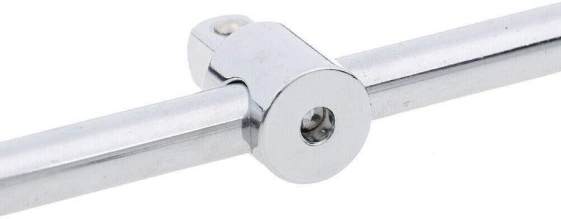 Sliding bar for car repair,1/2" T-Handle Socket Breaker Bar Wrench Extension Sliding Bar T-Handle Nut Driver Socket Adapter For Car Repair Hand Tool (1/2)(4816)