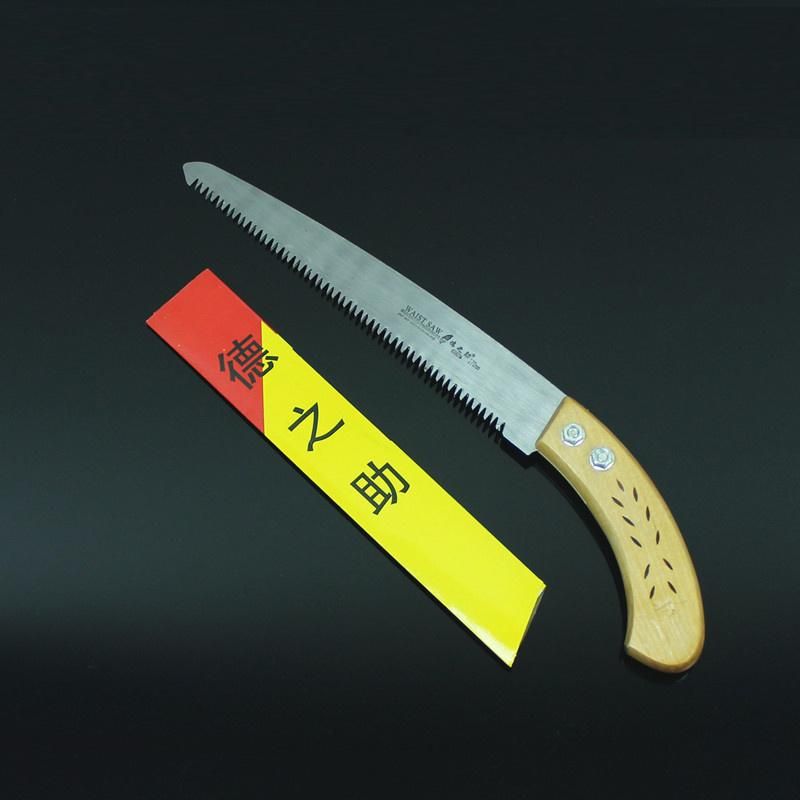 Classic Tree Pruning Saw with Pull-Stroke Action Filed Teeth Garden Hand Pruning Saw