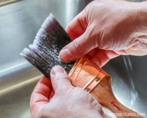 50% Acrylic &50% Polyester Paint Roller Brush with Iron Handle