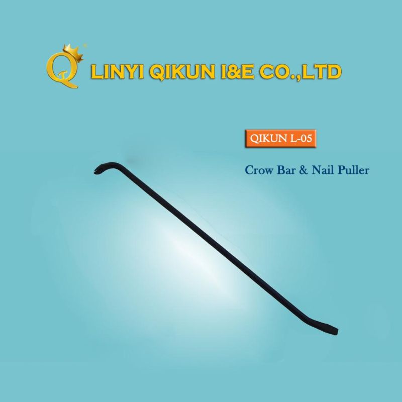 L-04 Drop Forged Nail Puller Cold Chisel Crow Wrecking Bar