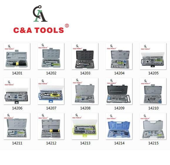 Car Reparing Socket Tools Set with Blow Case