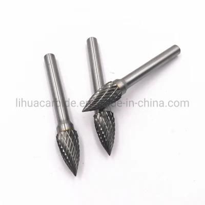 Factory Price Pointed Tree G Carbide Alloy Rotary Burr