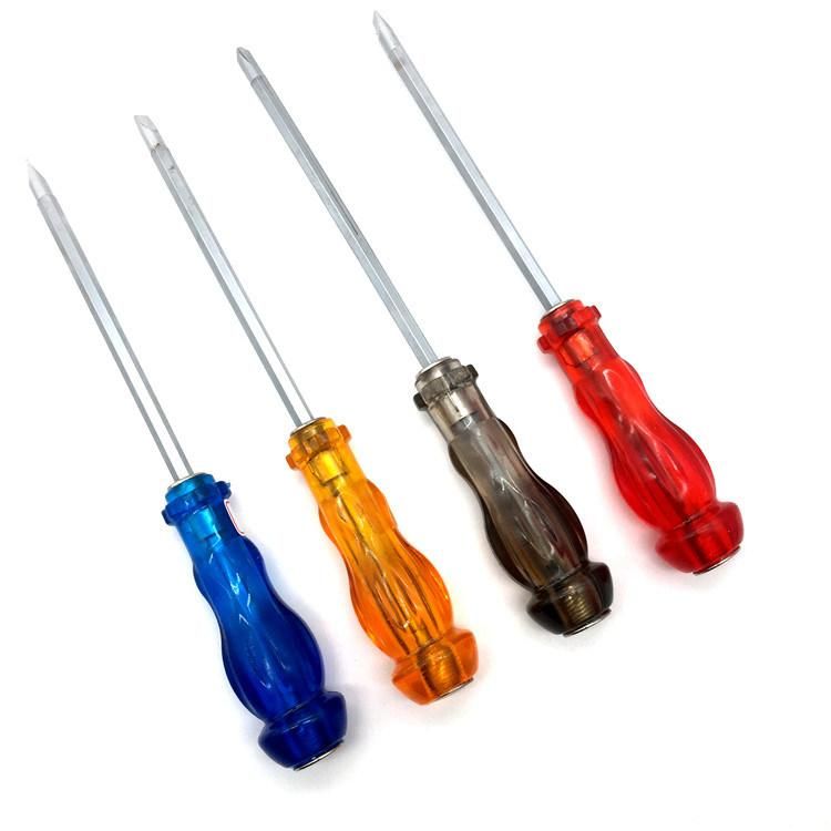 Magnetic Head Screwdrivers Transparent Screw Driver Tool Set of Handles