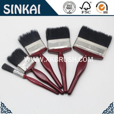 Paint Brush Set From 1&prime;&prime; to 5&prime;&prime; with Kaiser Style Handle