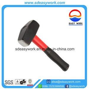 British Type Stoning Hammer with TPR Plastic Coating/Fiberglass /Wooden Handle