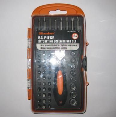 54PCS Ratchet Scrwdriver Set Tools Set