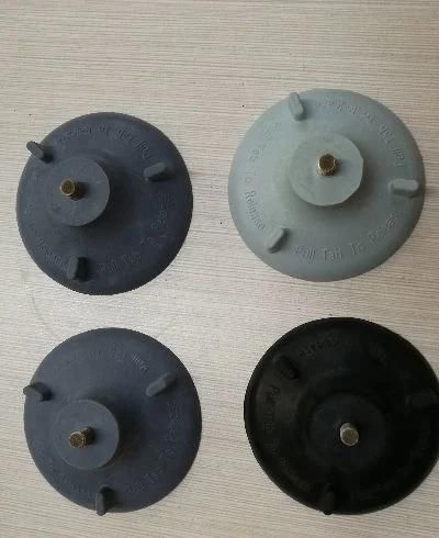 Silicone Vacuum Suction Cup Rubber Sucker with Metal Fitting