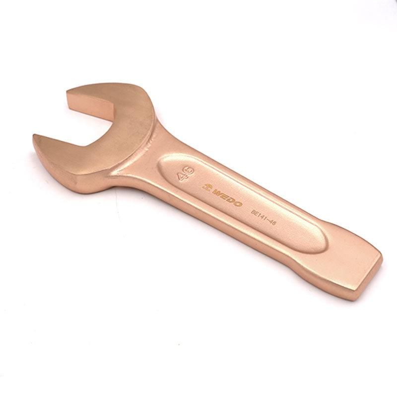 WEDO Hot Sale Non-Sparking Wrench Striking/Slogging Open Wrench Spanner Beryllium Copper Metric&Imperial