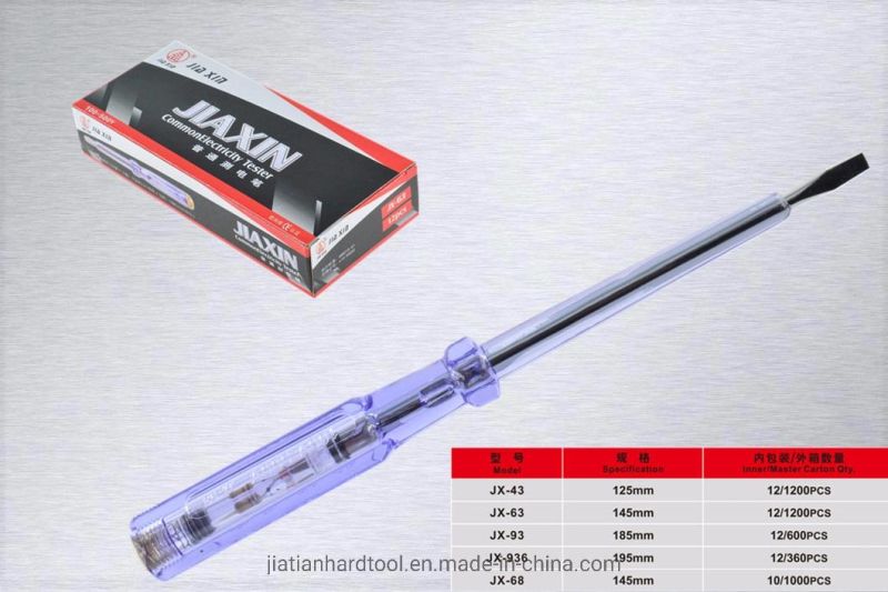 185mm 100V-500V Voltage Screwdriver Electric Test Pen