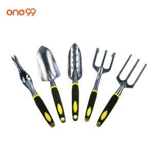 One99 Aluminum Plant Tool Set Garden Tool Set 5 Pieces Flower Gardening Hand Tool Kit