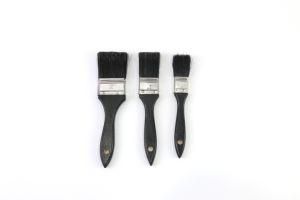 Hot Sale Black Brush Wire Black Wooden Handle Paint Brush for Decoration