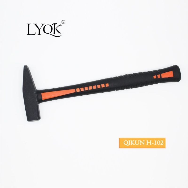 H-101 Construction Hardware Hand Tools Plastic Coated Hardwood Handle German Type Machinist Hammer