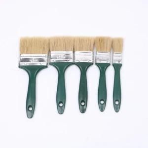 High Quality Colors Rubber/Plastic Handle Bristle Oil Paint Brush