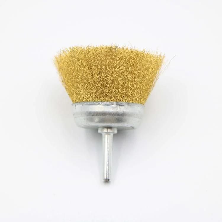 Wholesale Steel Wire Wheel Brush Set Rust Removal Steel Wire Wheel Cup Brush Brass Wire Drill Brush