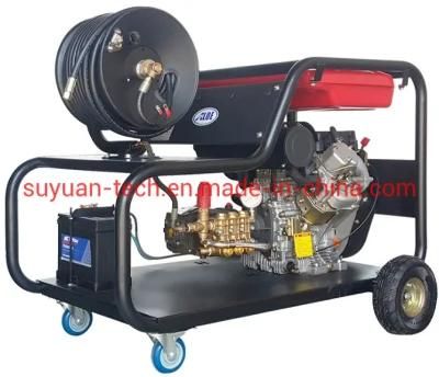 Large Flow High Pressure Water Dredger Fuel Mobile Property Cleaning Pipeline Dredger