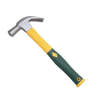 British Type Claw Hammer with Fiber Glass Handle