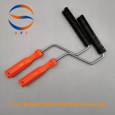 Customized Diameter Bristle Rollers with Plastic Handles for FRP Construction