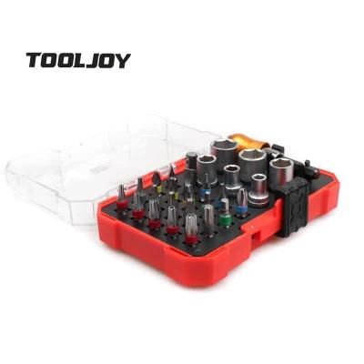 28PCS Hot Sale Popular CRV Material 4mm Mini Size Socket and Screwdriver Bit Tool Set